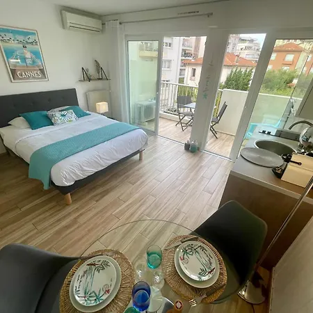 Apartment Croisette Martinez, Terrasse