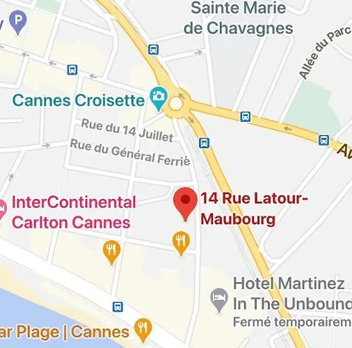 アパート Emeraude Croisette *